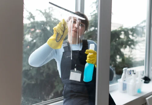 Nettoyage de vitres intérieures et extérieures à Vouhenans